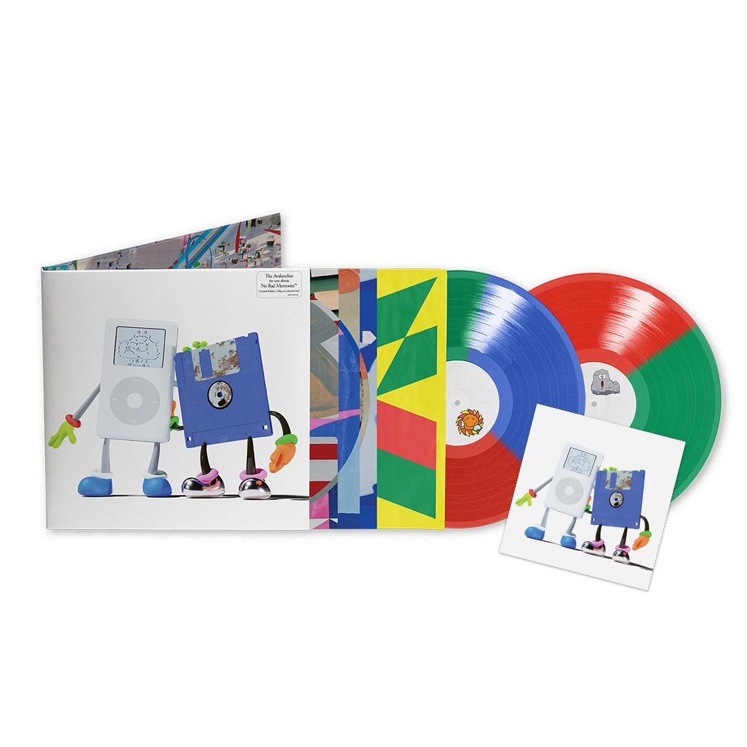 'No Bad Memories' (Exclusive Limited Edition Trio (RGB) 2LP) + Signed Art Card